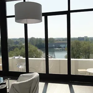  Appartement Loft Vue Fleuve Garonne Parking Gratuit